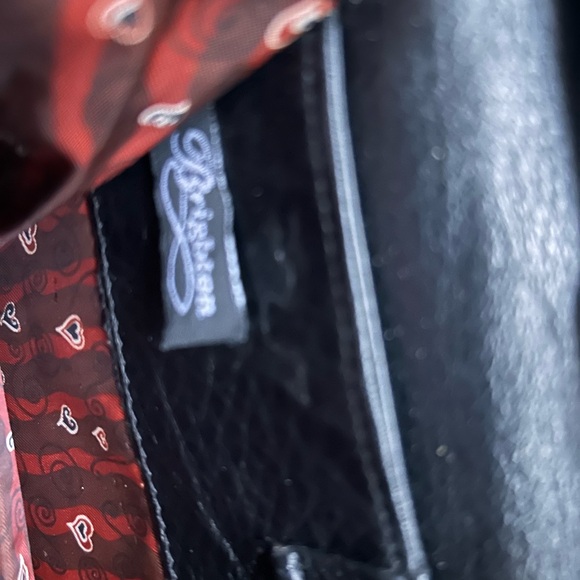 Brighton Rich Brown Embossed Wristlet with Silver Details - Picture 8 of 13